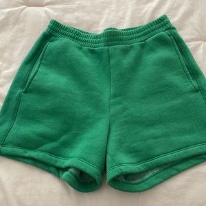 Xirena XS soft Shorts in green